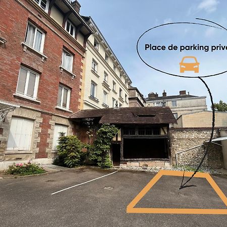 Le Flaubert, Appartement Et Parking En Centre Ville รูออง ภายนอก รูปภาพ